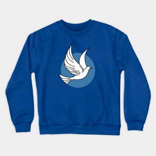 White Dove Crewneck Sweatshirt